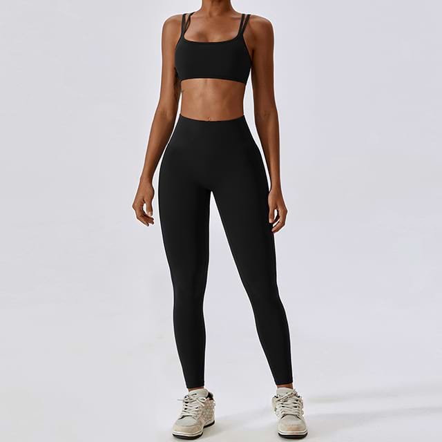 Conjunto de yoga sin costuras Luxe Fit Pro