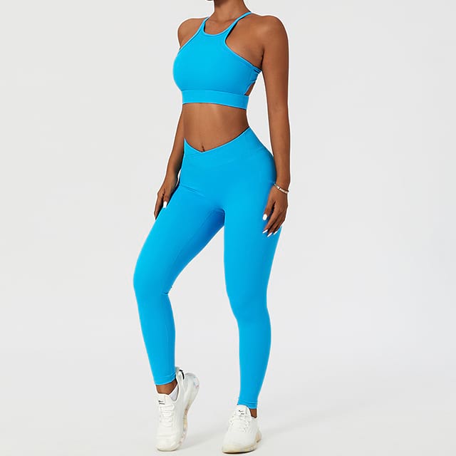 Conjunto de yoga Serenity sin costuras