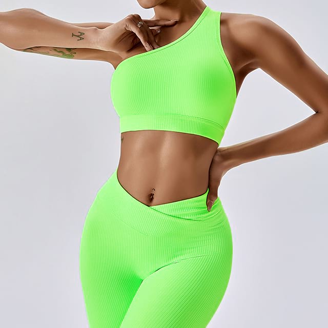 Conjunto de yoga sin costuras Neon Flex