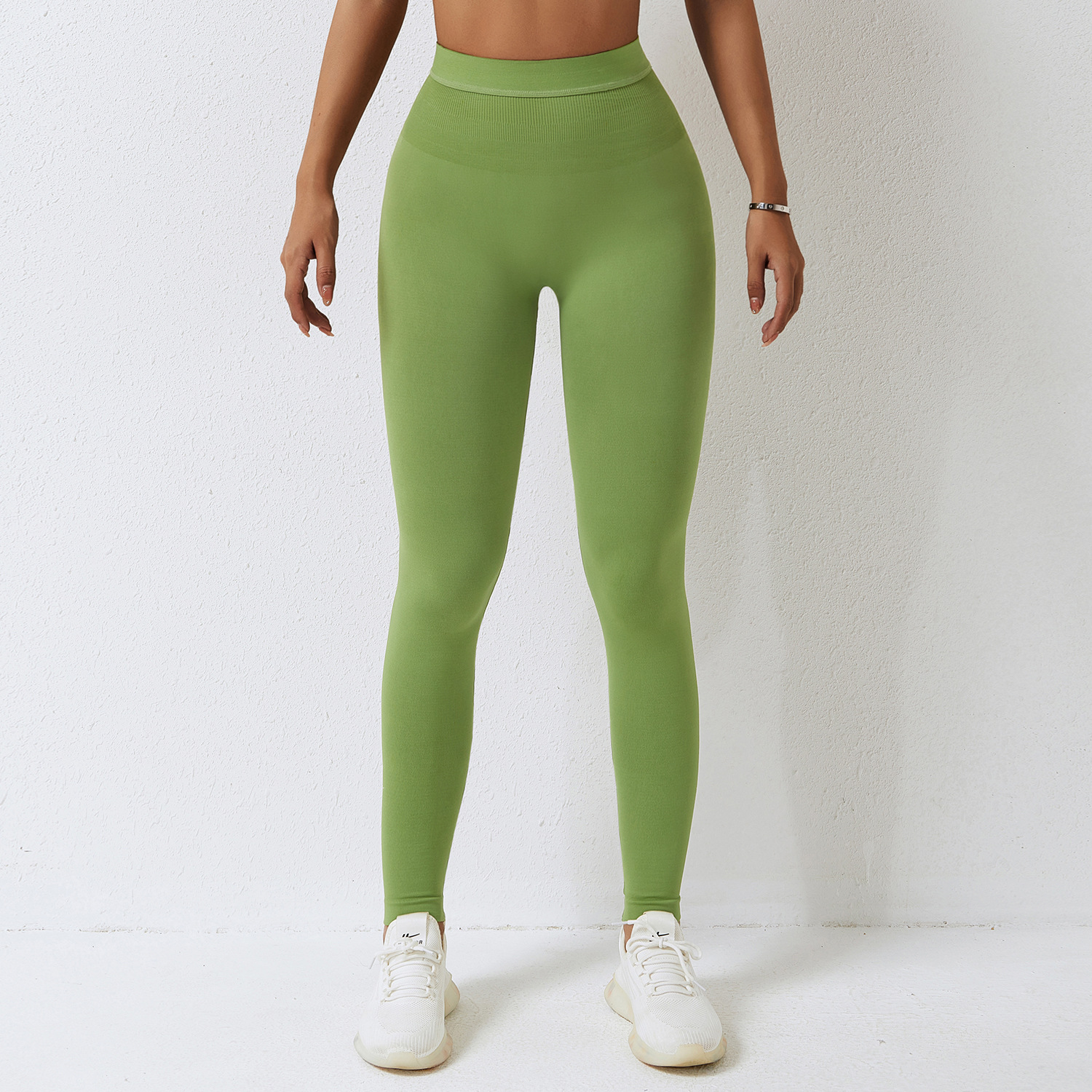 Legging de cintura alta sin costuras para gimnasio