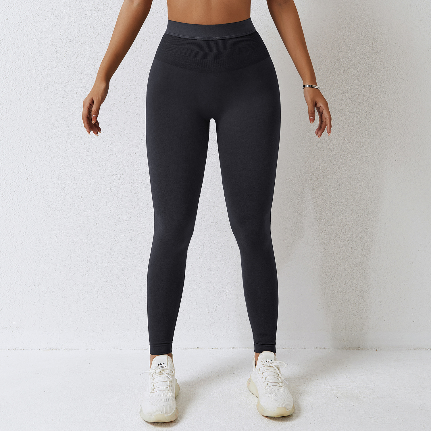 Legging de cintura alta sin costuras para gimnasio