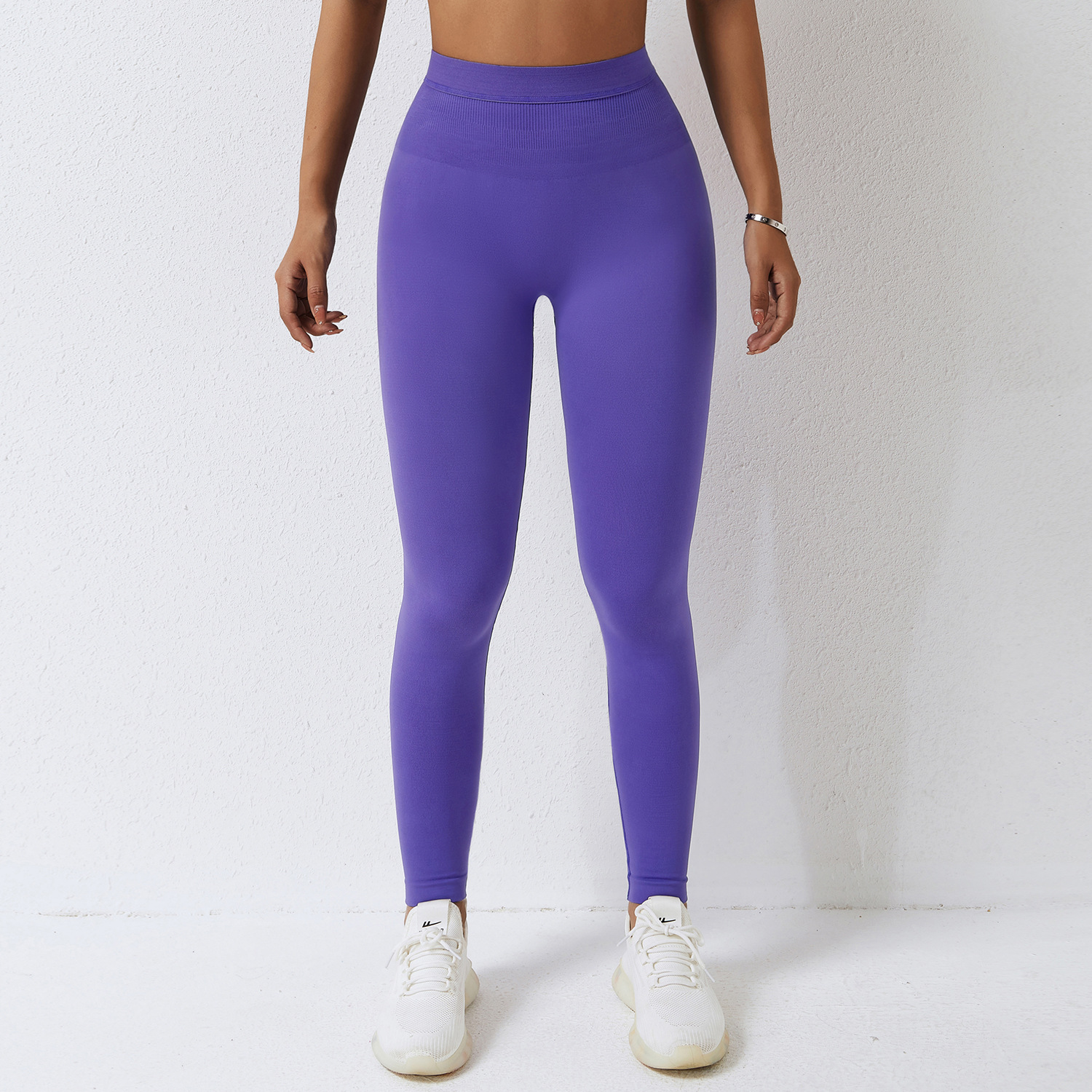 Legging de cintura alta sin costuras para gimnasio