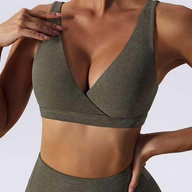 Sujetador deportivo de yoga Serenity sin costuras