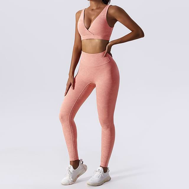 Sujetador deportivo de yoga Serenity sin costuras